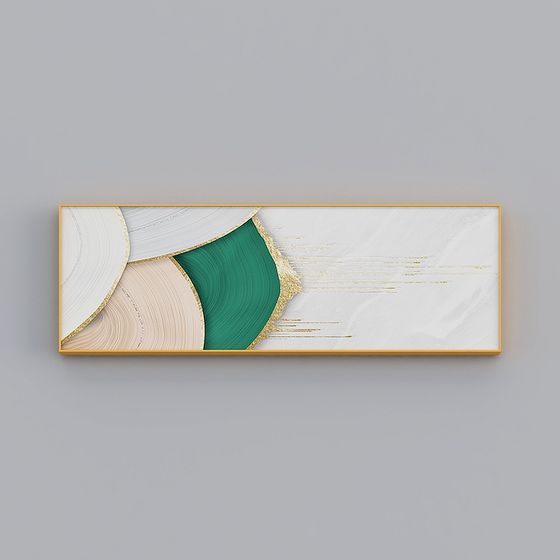 Elegant Abstract Frame 3D Model for Creative Projects