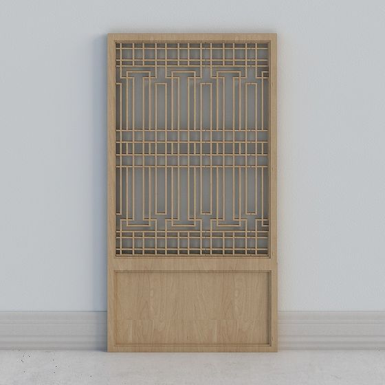 Geometric Window 3D model