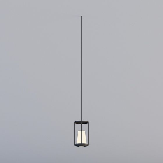 Modern Minimalist Hanging Light 3D model