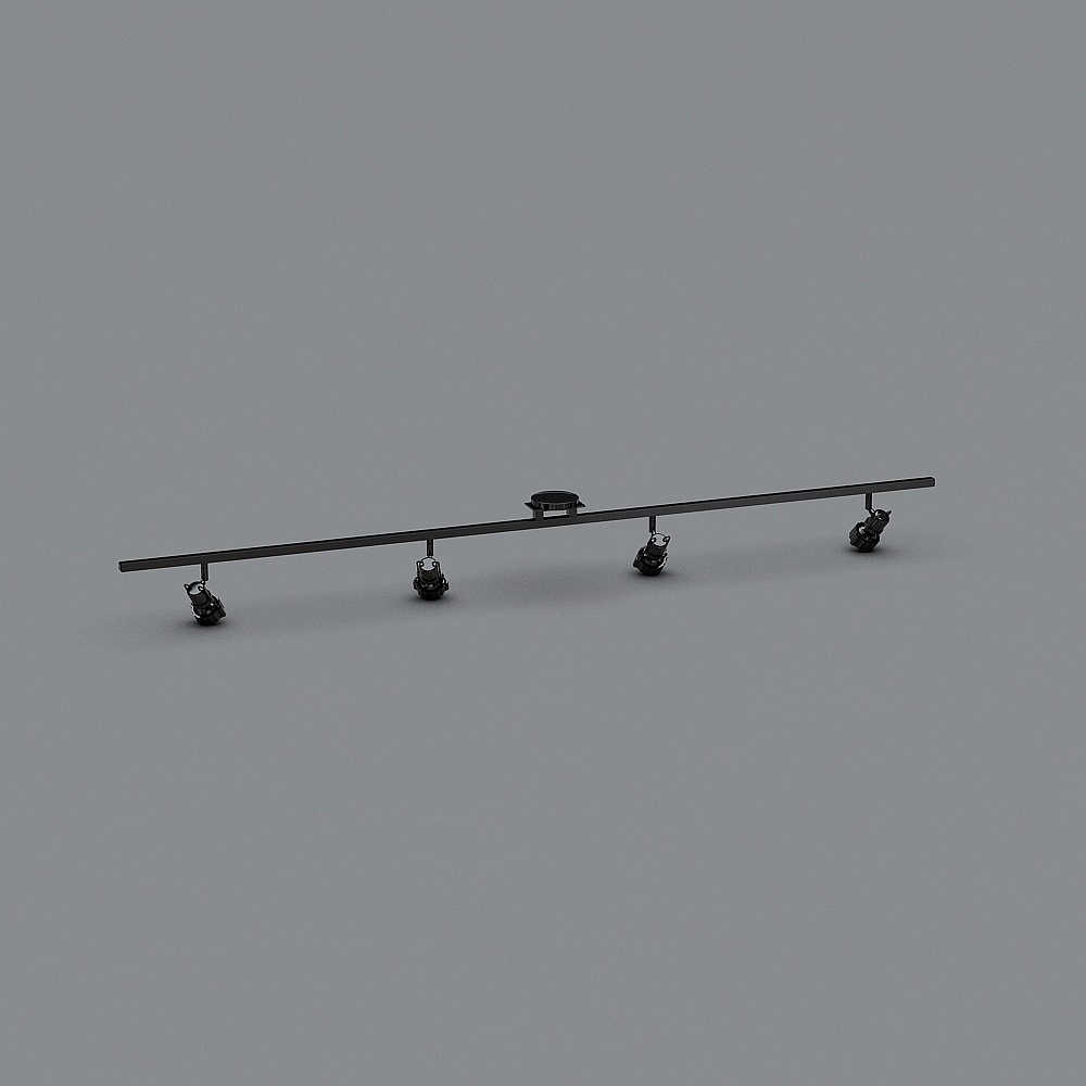 Restaurante de ollas calientes LOFT industrial 6- Luz de riel