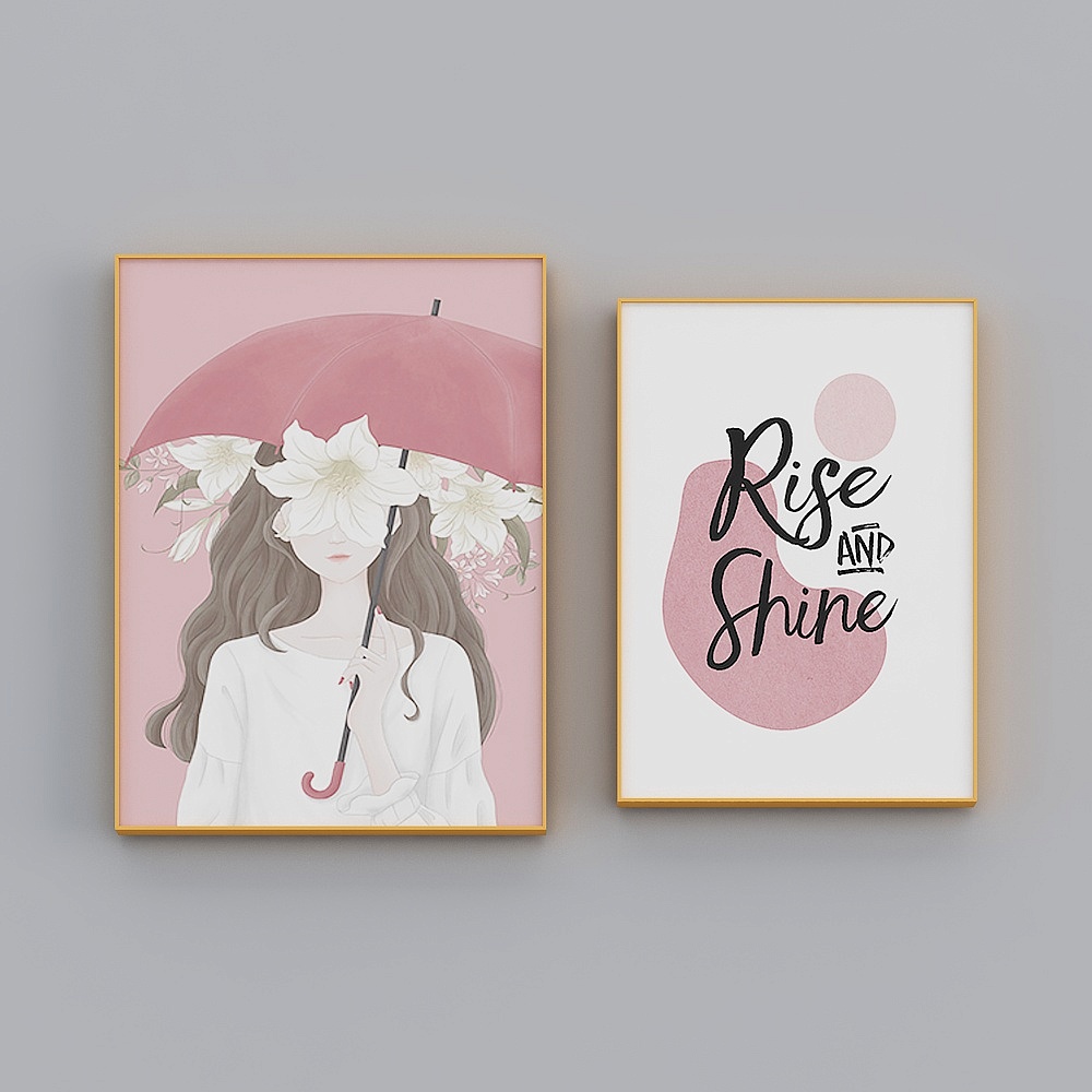 Zoe - Nordic wind - Girl Heart Princess room bedroom bedside dec