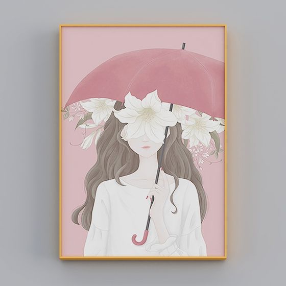 Rainy Blossom Shadow 3D model