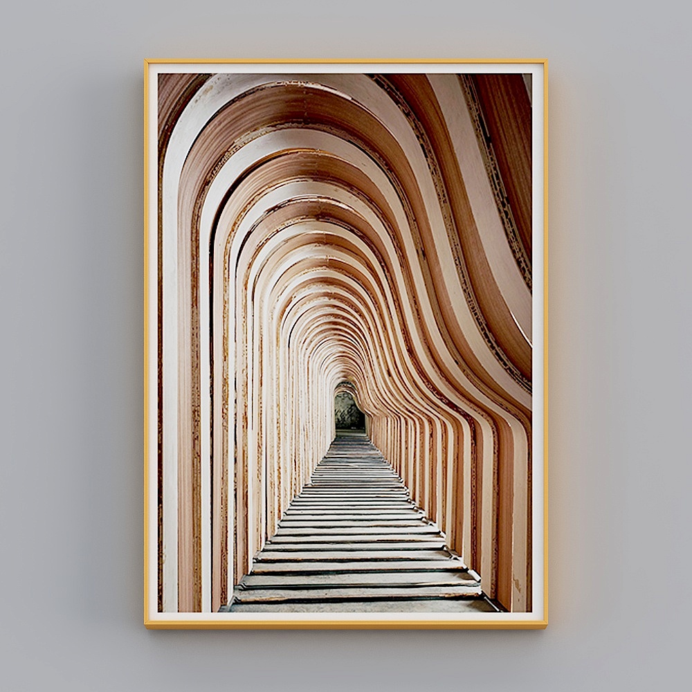 Zhuo Yi - Modern Wind - Abstract Space Extension Architectural Decorative Painting - Dream Gallery