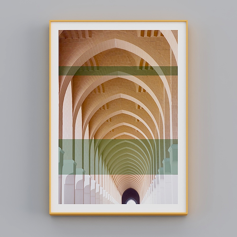 Zhuo Yi - Modern Wind - Abstract Space Extension Architectural Decorative Painting - Dream Gallery