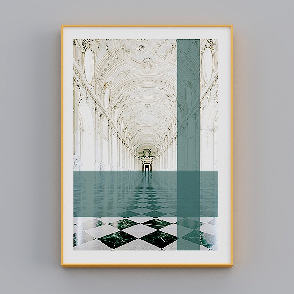 Zhuo Yi - Modern Wind - Abstract Space Extension Architectural Decorative Painting - Dream Gallery