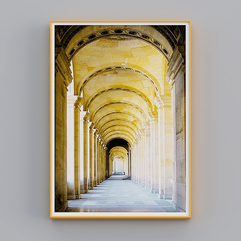 Zhuo Yi - Modern Wind - Abstract Space Extension Architectural Decorative Painting - Dream Gallery