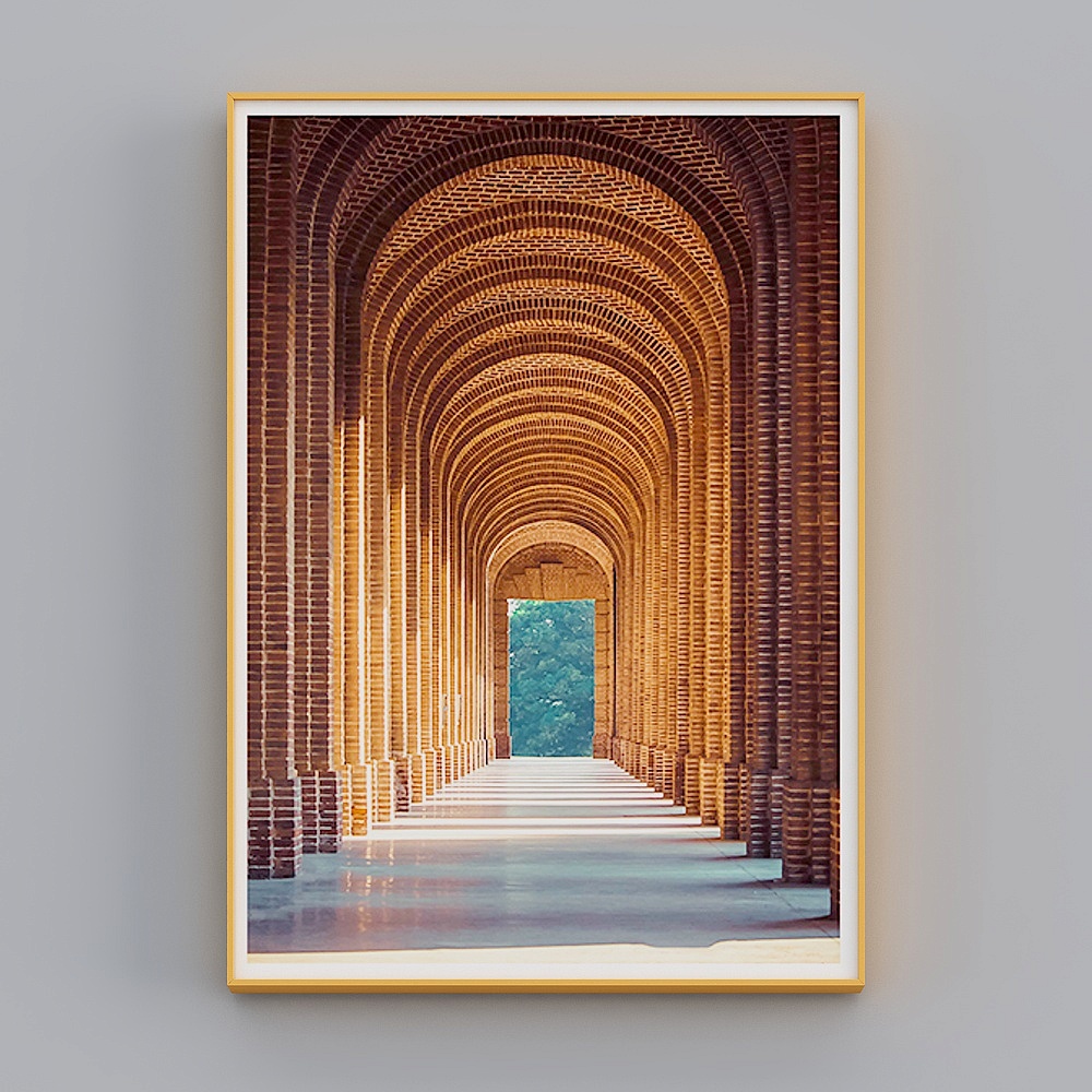 Zhuo Yi - Modern Wind - Abstract Space Extension Architectural Decorative Painting - Dream Gallery