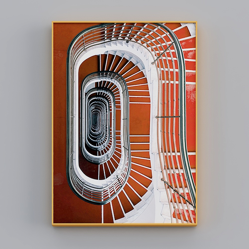 Zhuo Yi - Modern Wind - Abstract Space Extension Architectural Decorative Painting - Dream Gallery