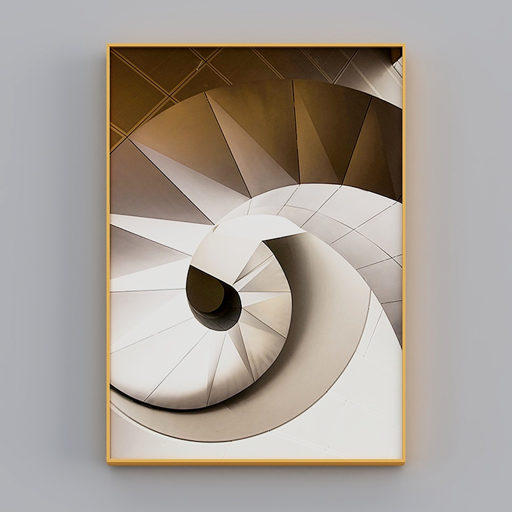 Zhuo Yi - Modern Wind - Abstract Space Extension Architectural Decorative Painting - Dream Gallery