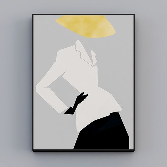 Shadow Walker 3D model for Artistic Design