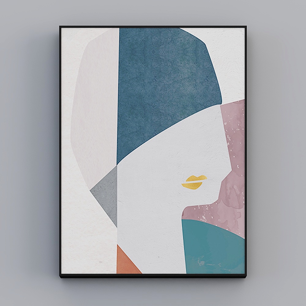 Roshan - Modern Wind - Modern Fashion Decoration Painting in the Living Room Bedroom - A Peace of Mind