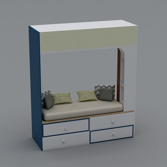 City Corner Sofa Bed 3D model for Modern Interiors
