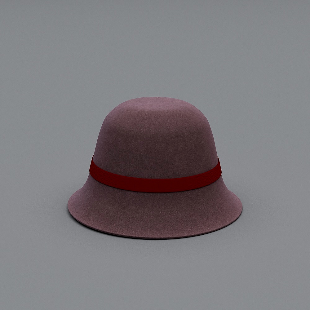 Elegant Hat 3D model