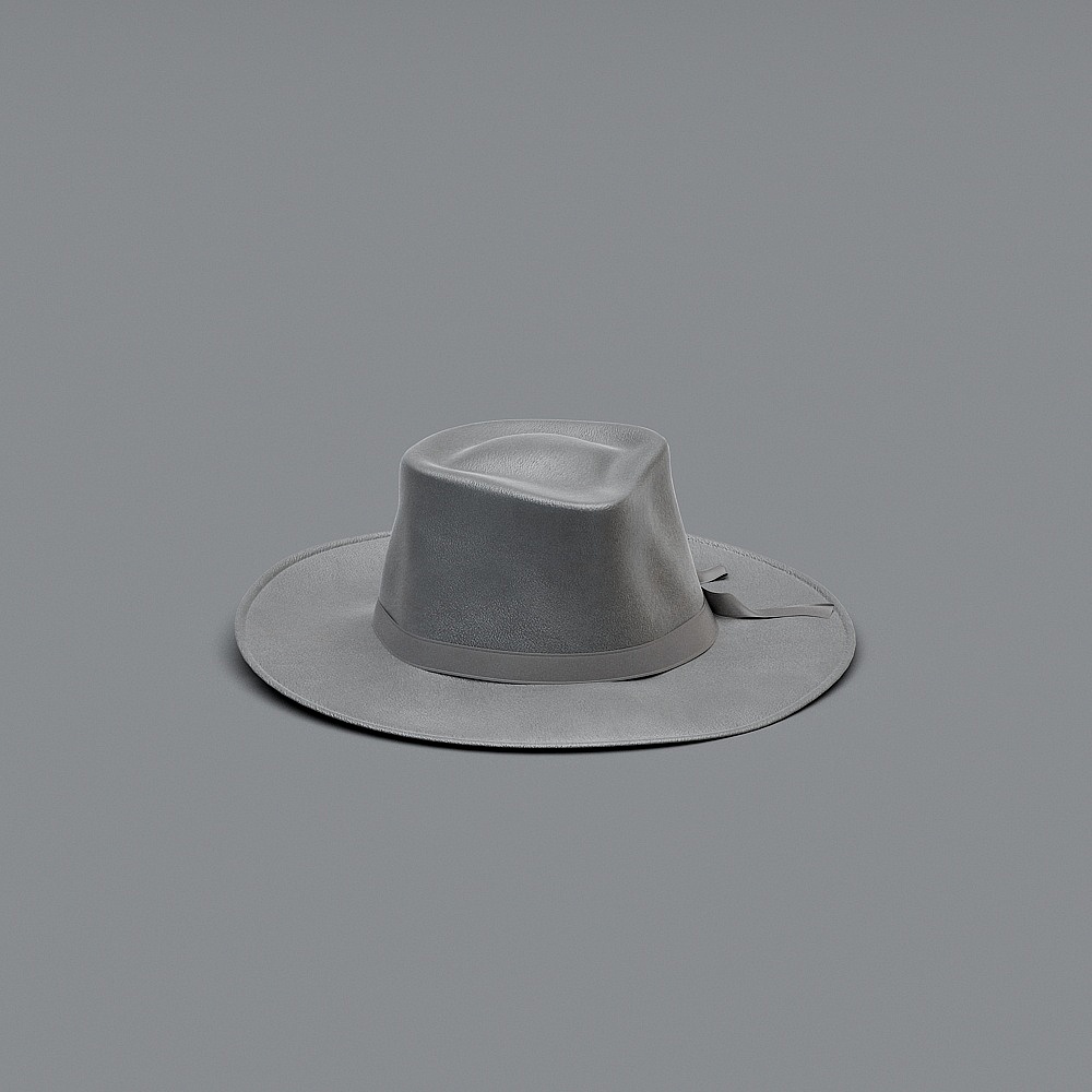 Classic Jazz Hat 3D model