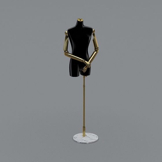 Stylish Model 3D model for Creative Projects