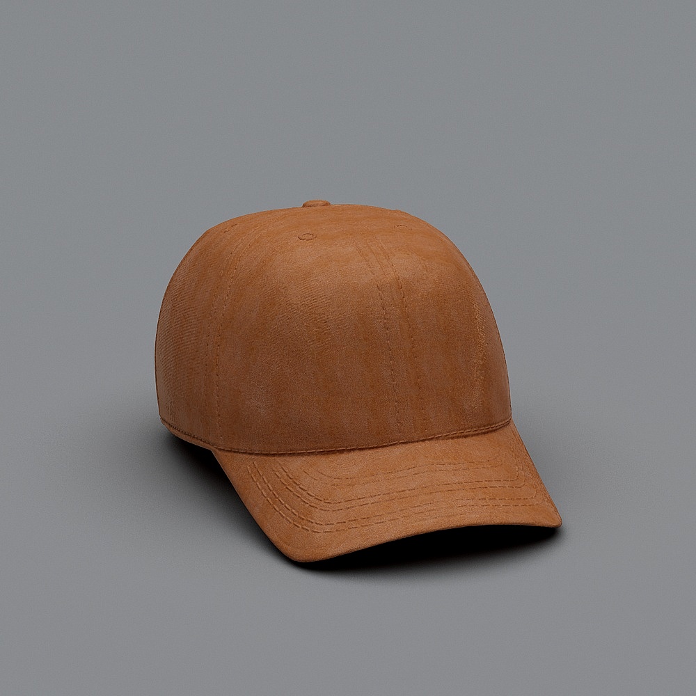 Modern Hat-Orange Baseball Cap