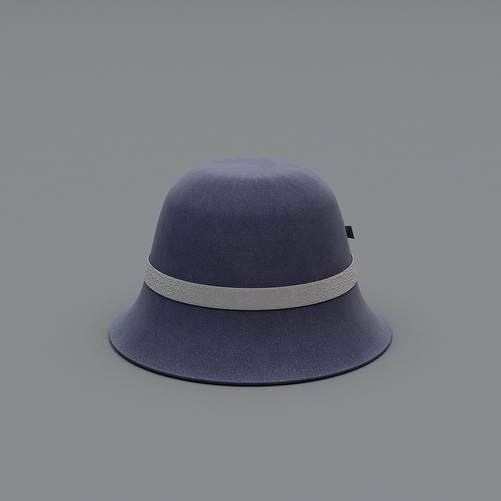 Cappello Moderno - Cappello Blu da Donna