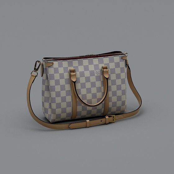 Elegant Handbag 3D model for Modern Design