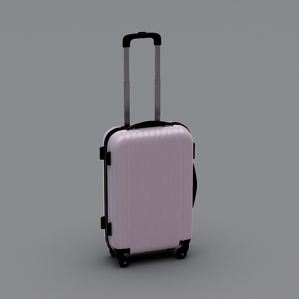 현대 가방 - 핑크 만화 레버 상자