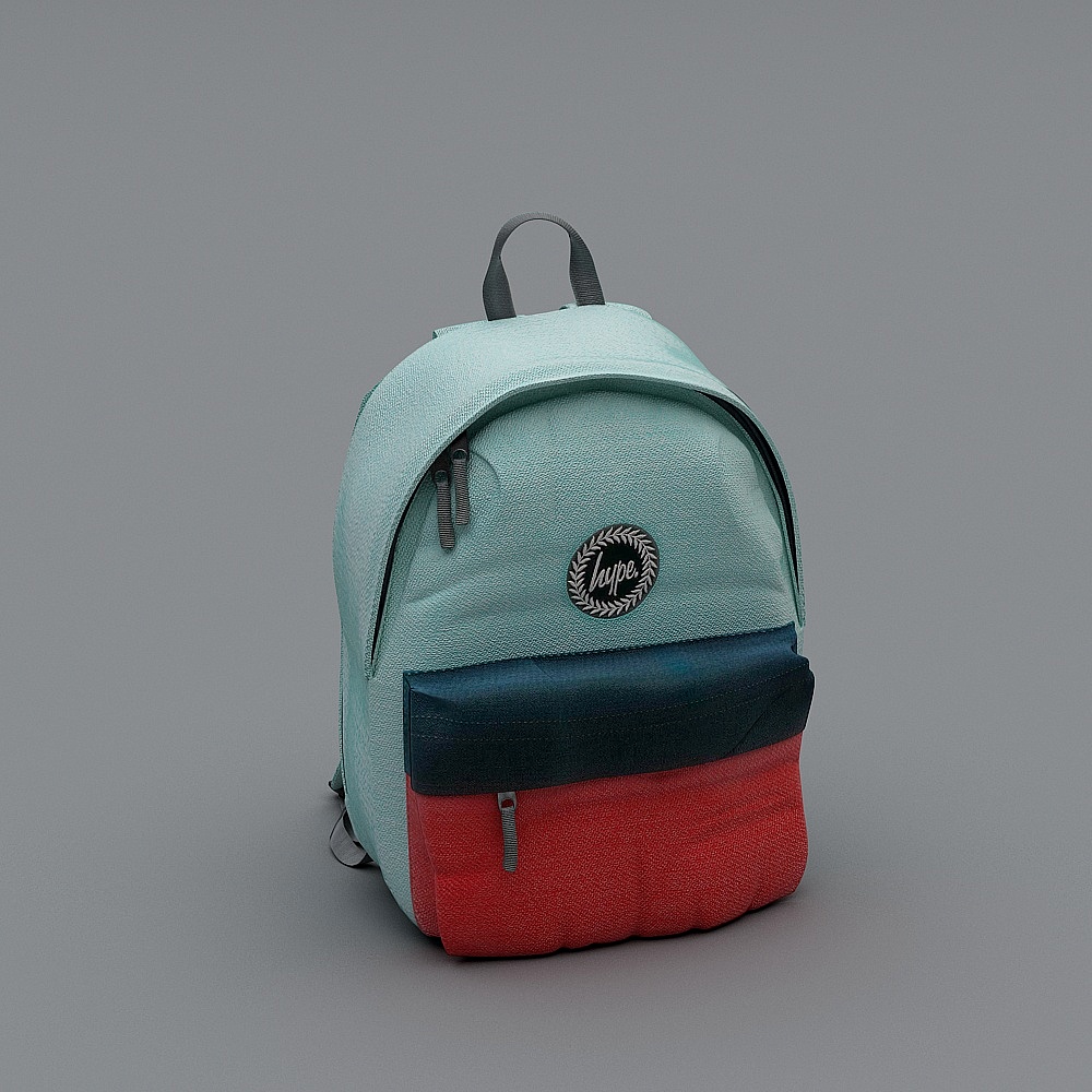 Stylish Backpack 3D Model for Creative Projects