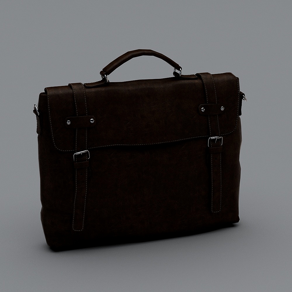 Modern handbag - brown office bag