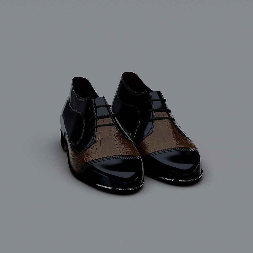 Modern leather shoes - Men's shoes-2