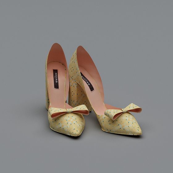 Tacchi Alti Moderni - Scarpe con Fiocco Rotto