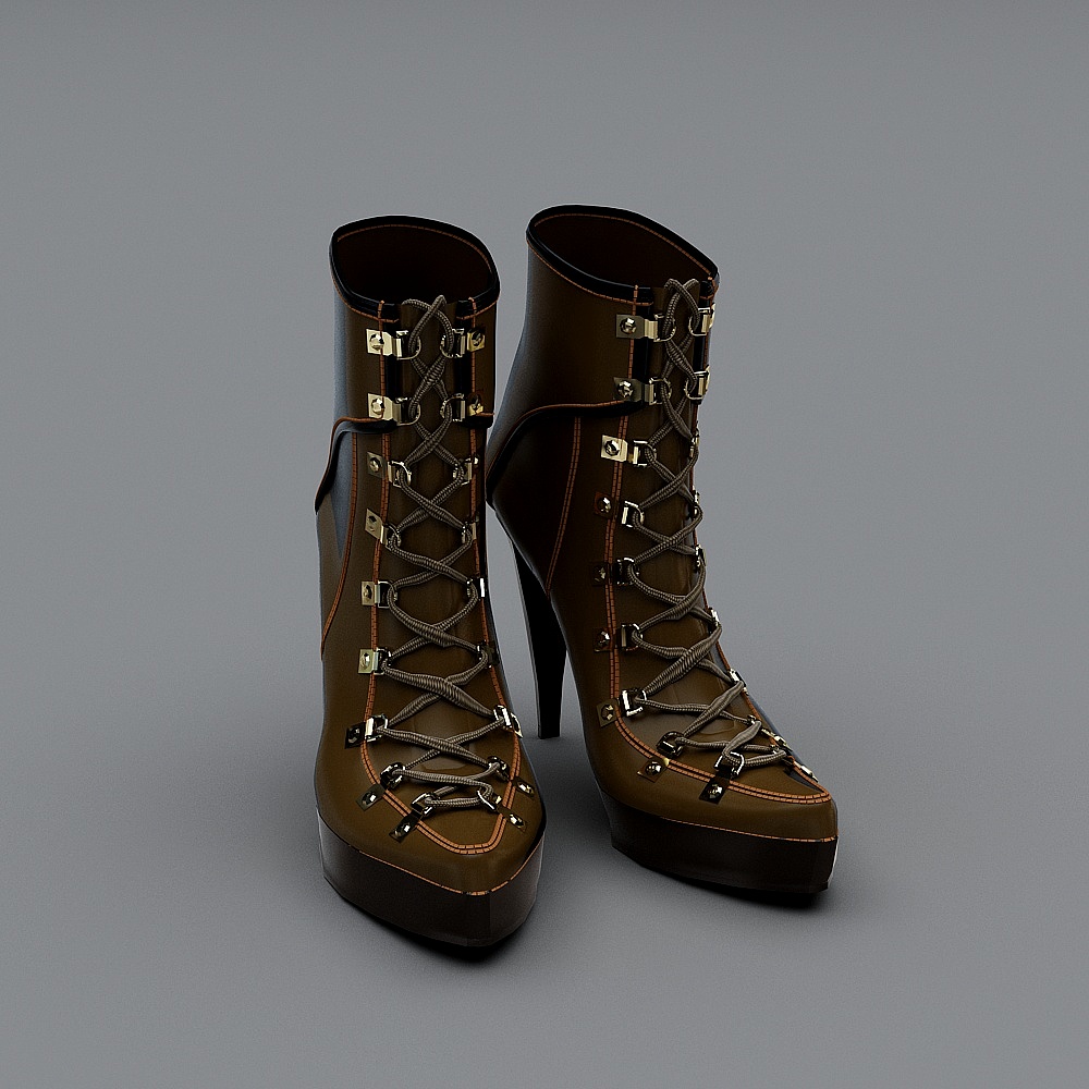 Scarpe Moderne - Stivali con Tacco