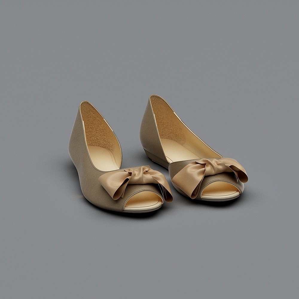 Modern shoes - fish mouth shoes