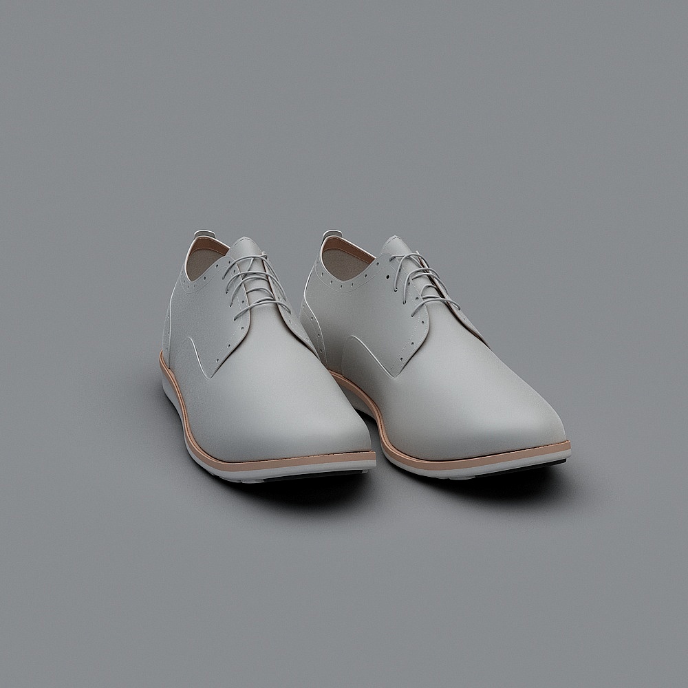 Modern shoes - men's white strappy shoes