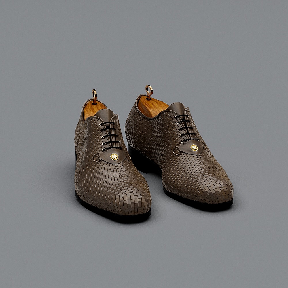 モダンシューズ - メンズレザーシューズ-6