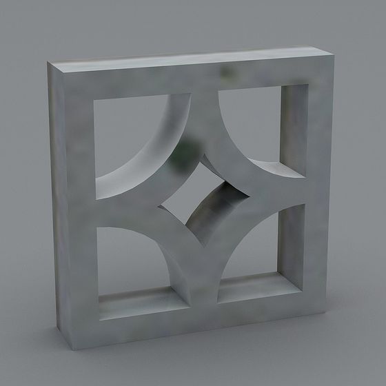 Abstract Geometric Framework 3D model