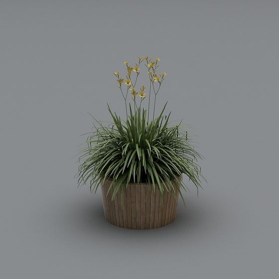 Garden Mini Scene 3D model for Creative Projects