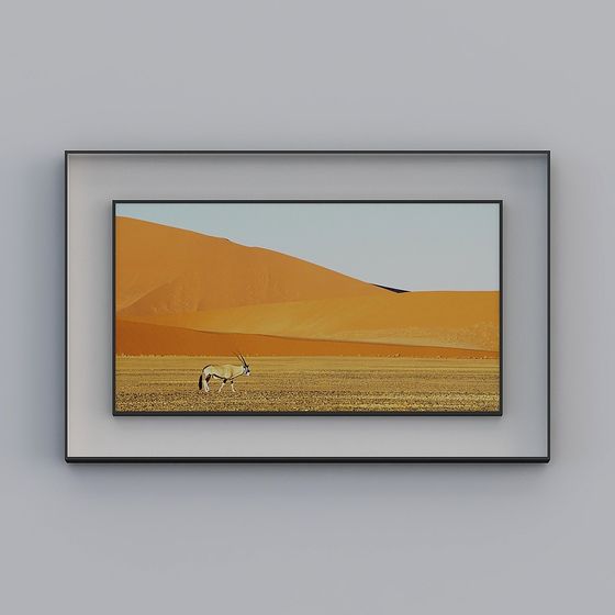 Desert Spirit 3D Model for Creative Projects