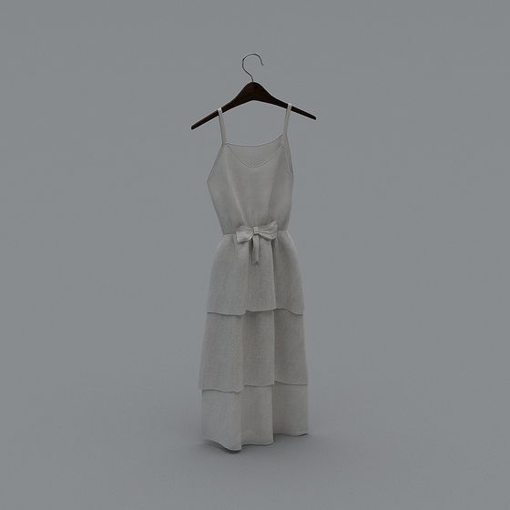 Quần áo hiện đại -Váy sling 4 nơ