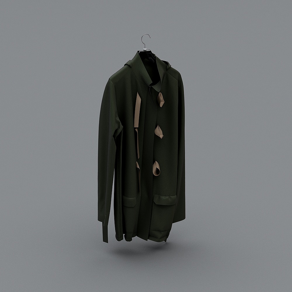 モダンな服 - 5 - ダークコート