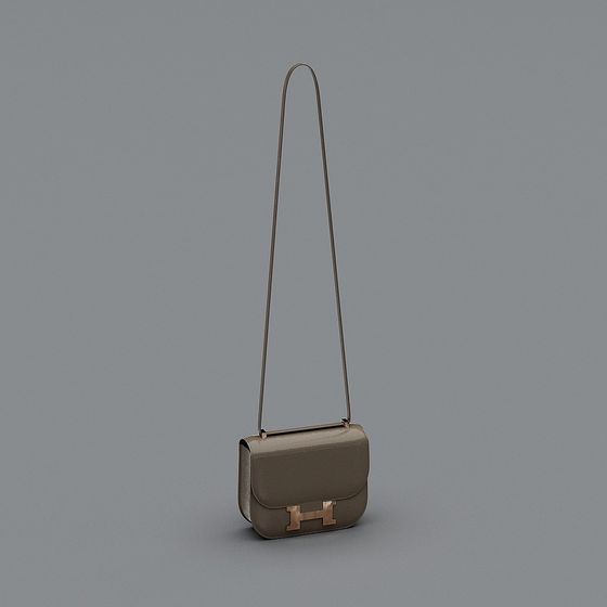 Sophisticated Handbag 3D model for Creative Projects