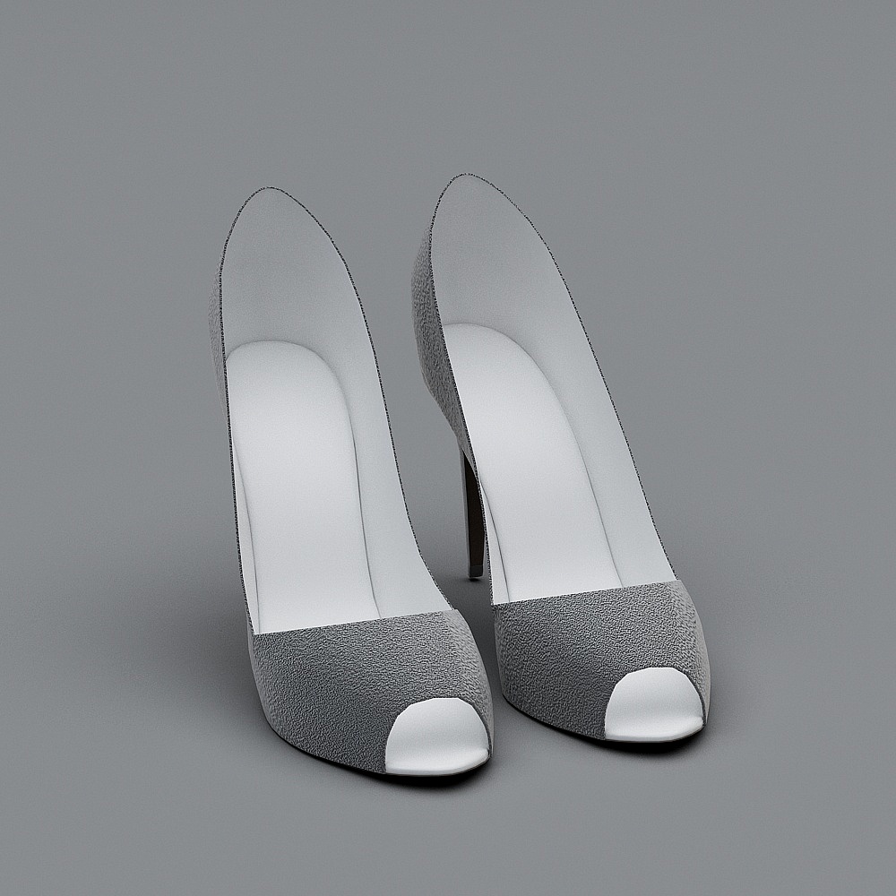 Modern clothes -9-fish mouth shoes