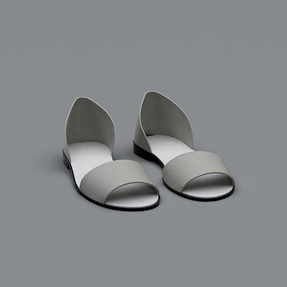 Urban Elegance Sandals 3D model