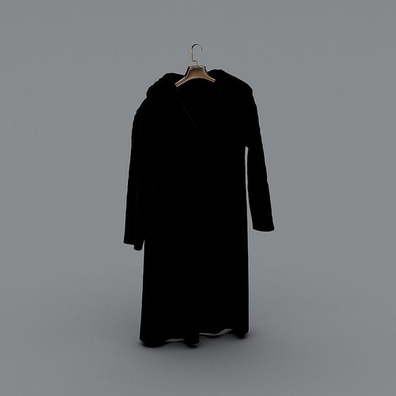 Mystical Ghost Robe 3D model