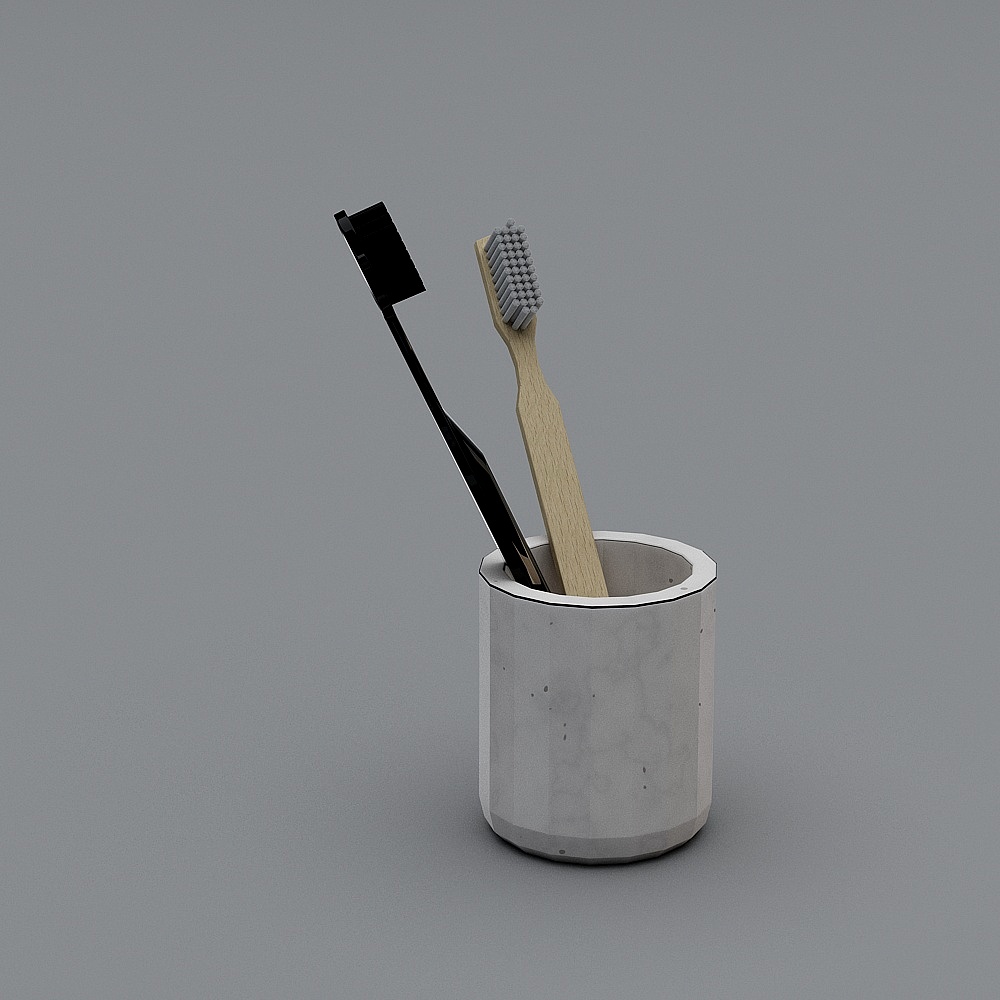 모던 아로마 테라피 비누 칫솔