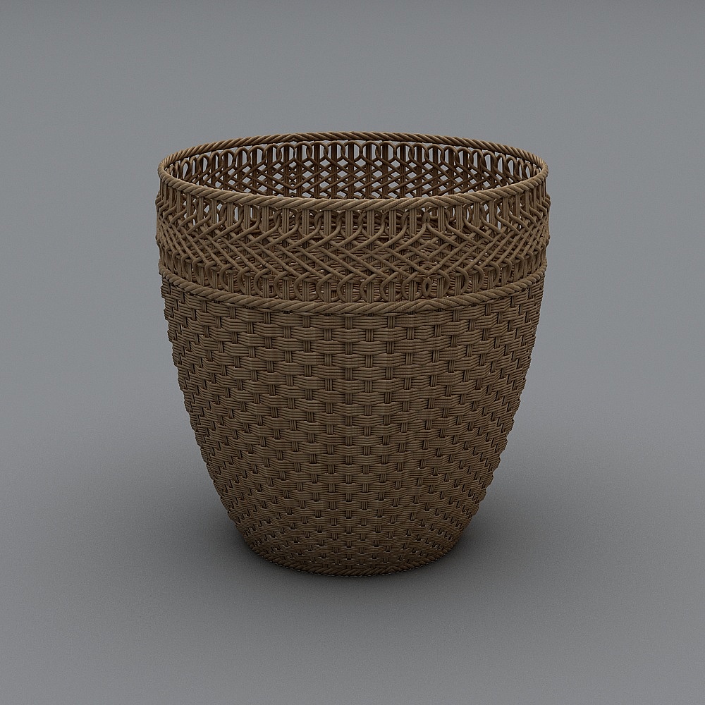 Modern Woven Storage Basket Combination-Woven Rattan Storage Basket