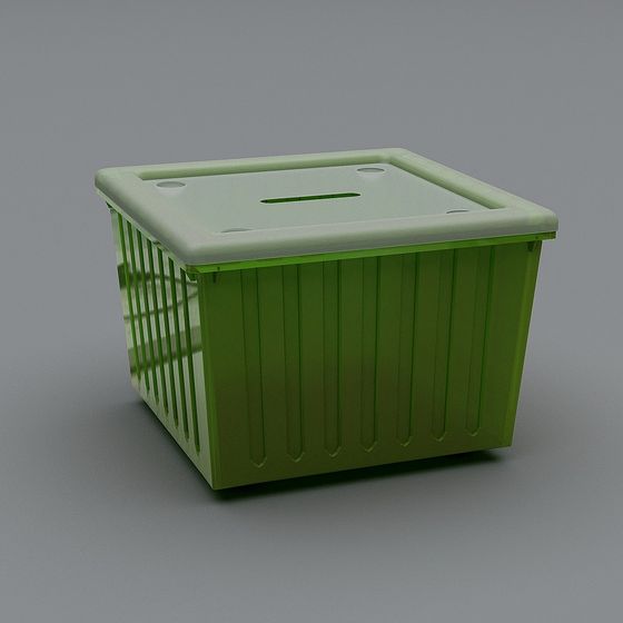 Stylish Storage Gem 3D model for Creative Projects