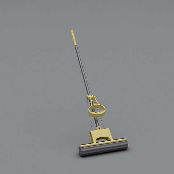 Sweeping Mop 3D Model for Creative Projects