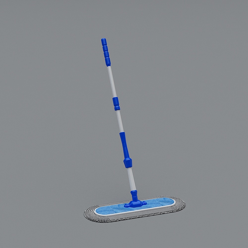 Stylish Rotating Mop 3D model for Modern Cleaning
