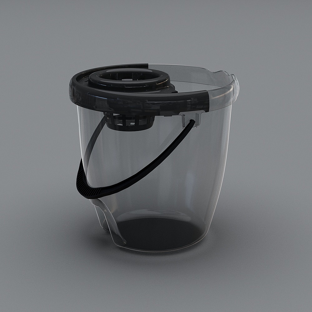 Transparent Protective Face Shield 3D model
