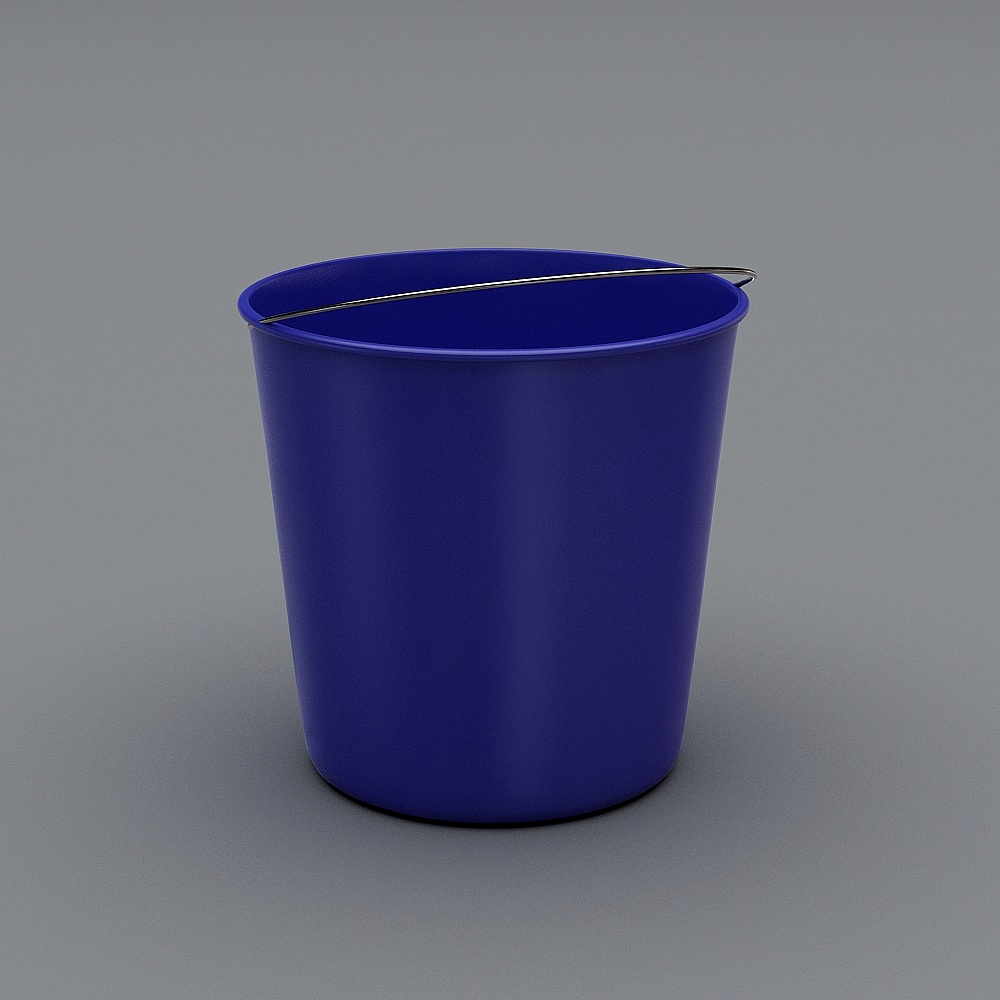 현대 걸레 - 푸른 양동이