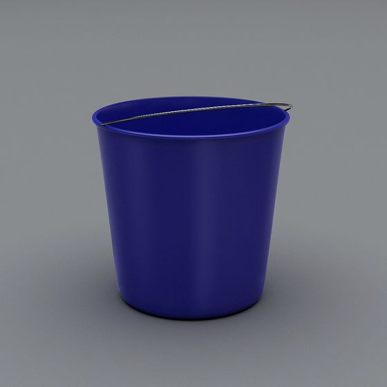 현대 걸레 - 푸른 양동이