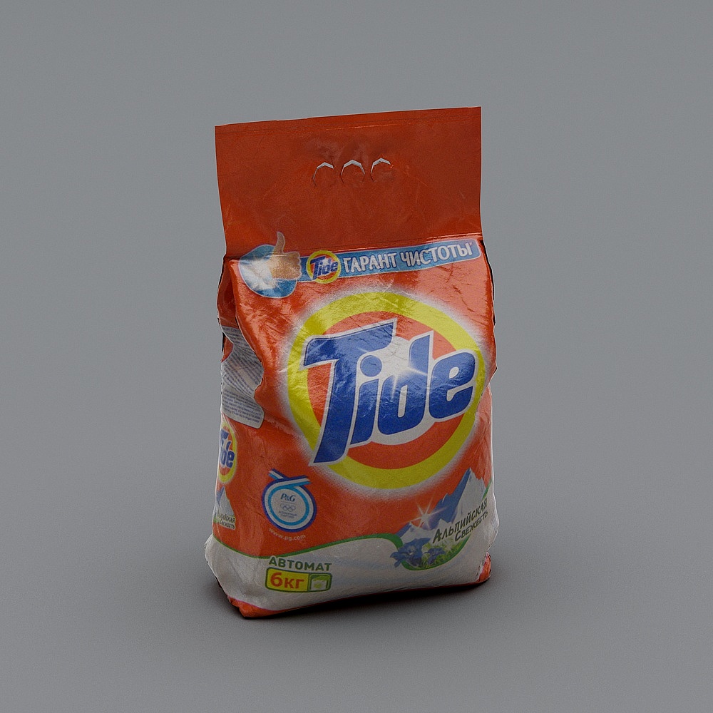 Fournitures de buanderie modernes - Grands sacs de lessive en poudre