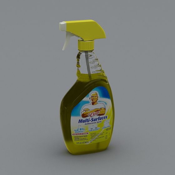 Mr. Clean Multi-Surfaces Antibacterial Spray 3D model